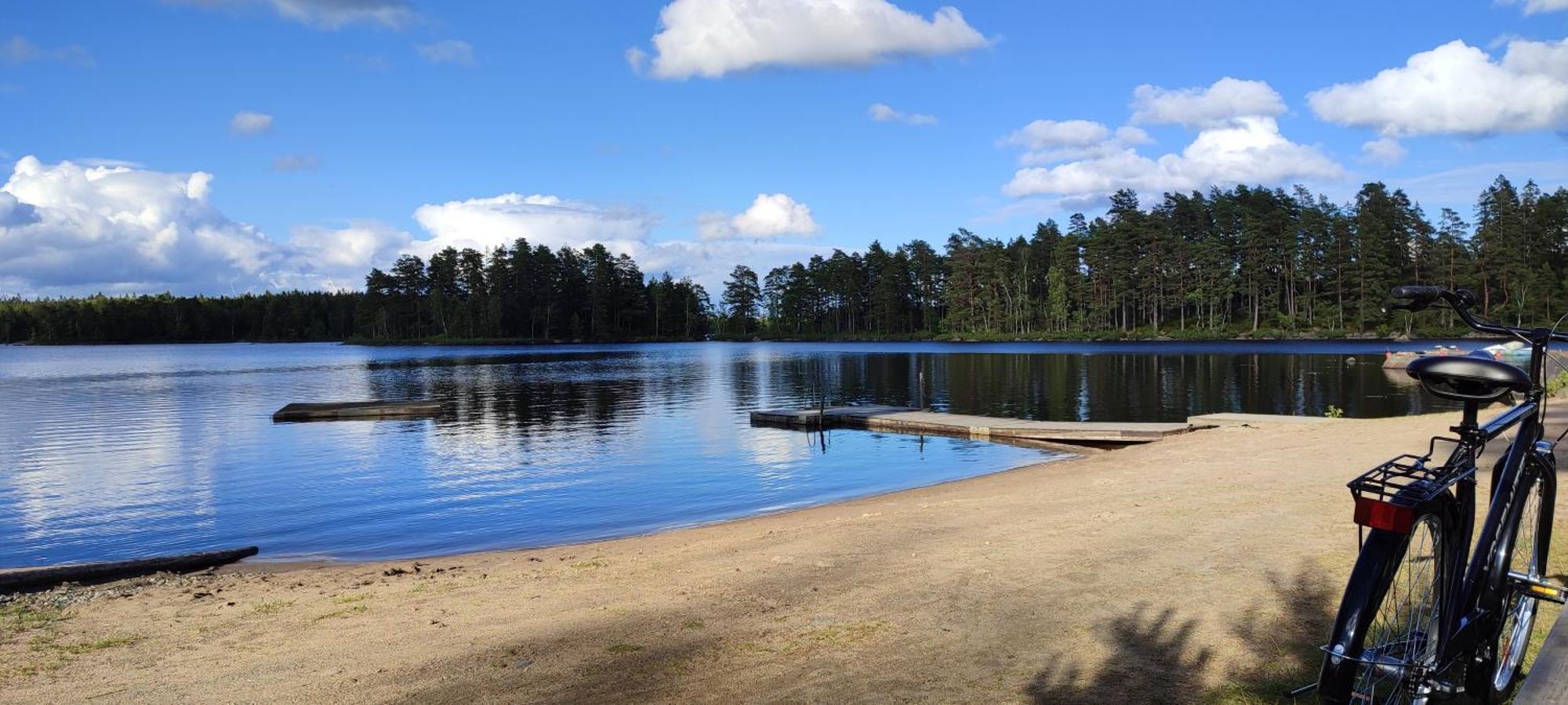 Boende I Malaskog, Near The Lake, Boat, Big Garden Ryssby Luaran gambar