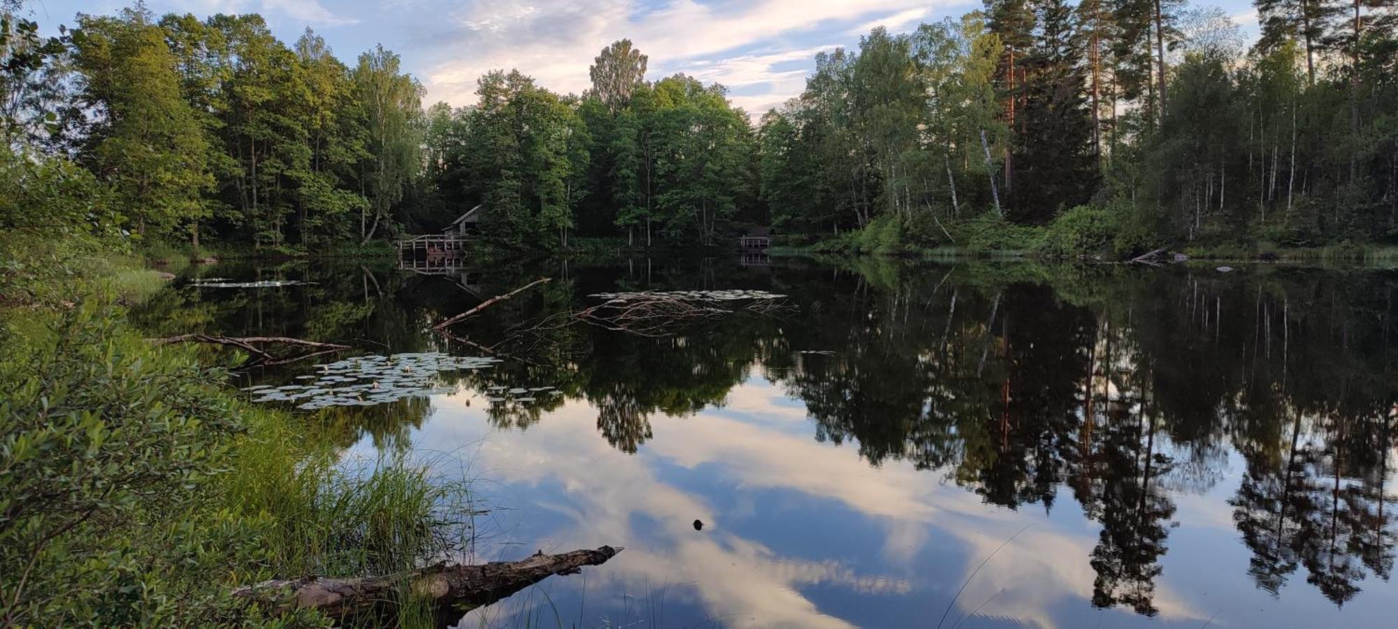 Boende I Malaskog, Near The Lake, Boat, Big Garden Ryssby Luaran gambar